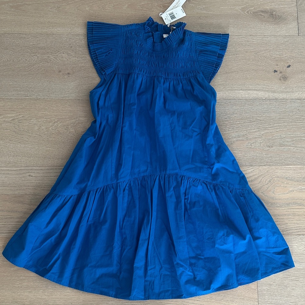 Love the Label Women’s Cobalt Smocked Tier Dress